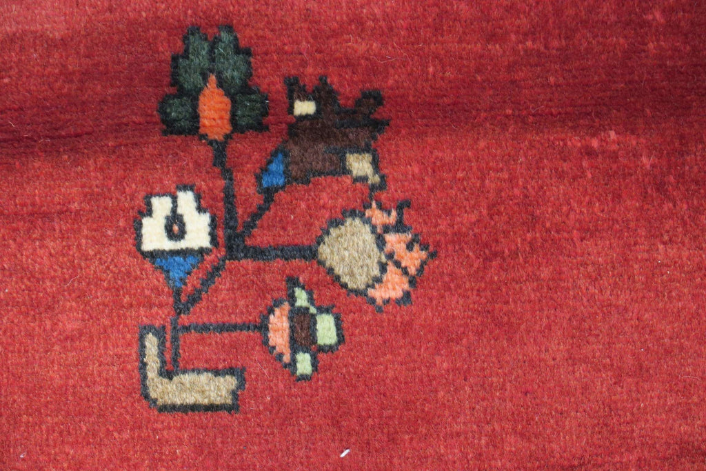 2' 0" x 3' 2" Persian Abadeh Rug image 8