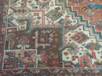 8' 2" x 11' 5" Persian Heriz Rug image 5