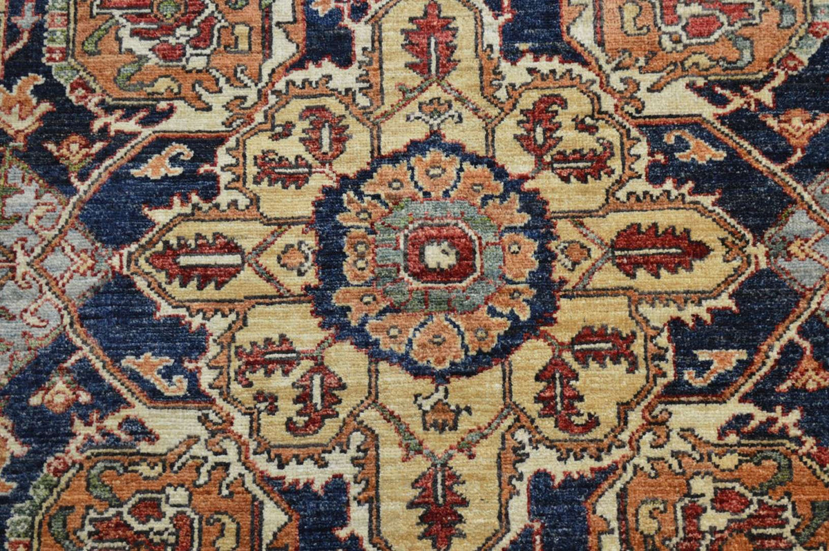 8' 1" x 10' 0" Pakistan Serapi Rug image 8