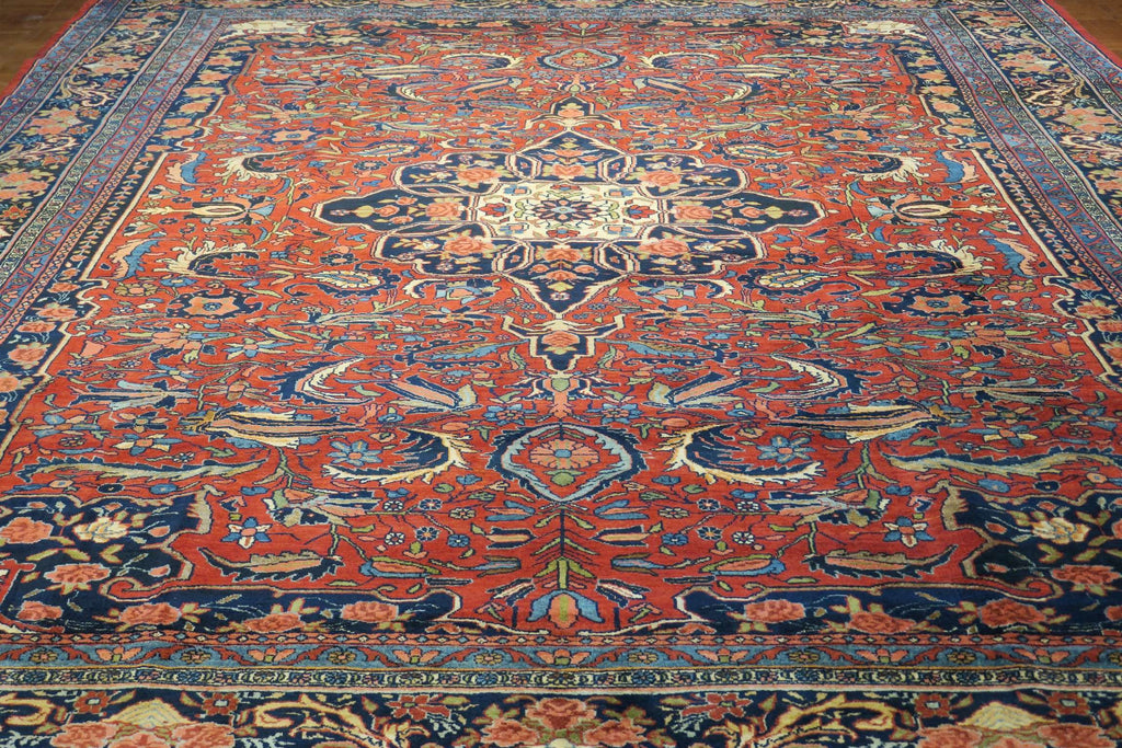 11' 9" x 9' 9" Persian Bijar Rug image 3