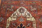 3' 10" x 6' 0" Pakistan Serapi Rug image 7