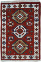 2' 0" x 3' 0" India Kazak Rug image 0