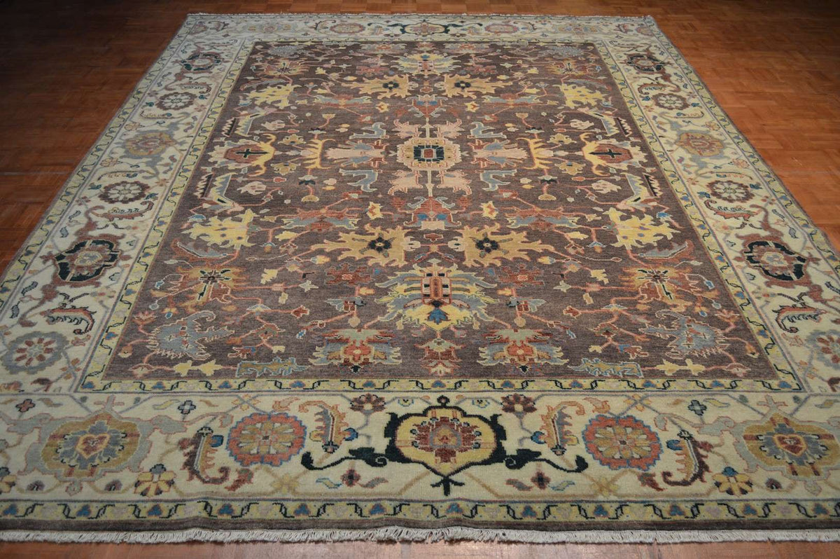 9' 0" x 11' 8" India Mahal Rug image 12