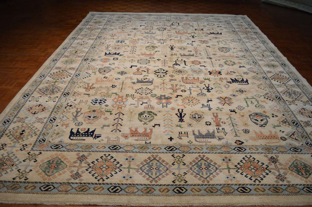 10' 0" x 14' 1" Pakistan Chobi Rug image 1