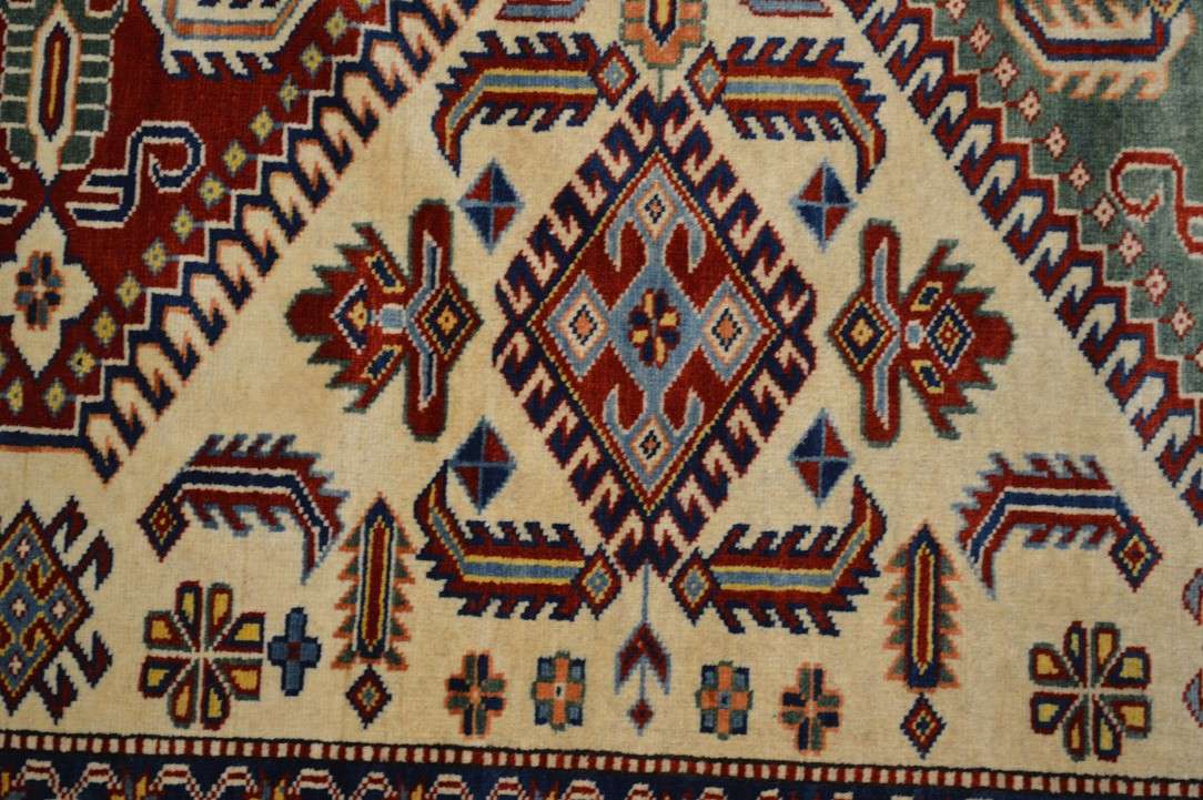6' 3" x 8' 5" Pakistan Shirvan Rug image 6