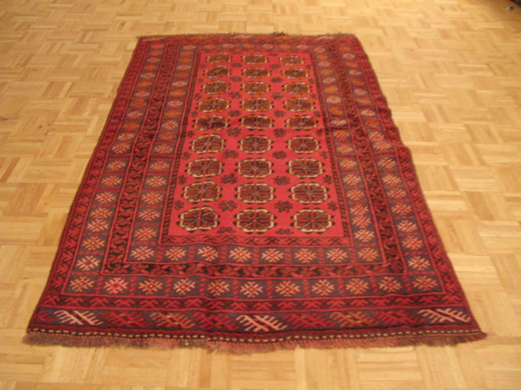 3' 1" x 6' 4" Persian Turkmen Runner image 4