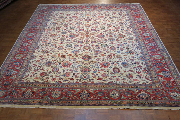 10' 3" x 13' 6" Persian Sarouk Rug image 4