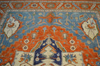 9' 0" x 12' 1" Pakistan Serapi Rug image 6