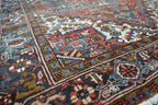 7' 0" x 8' 8" Persian Heriz Rug image 10