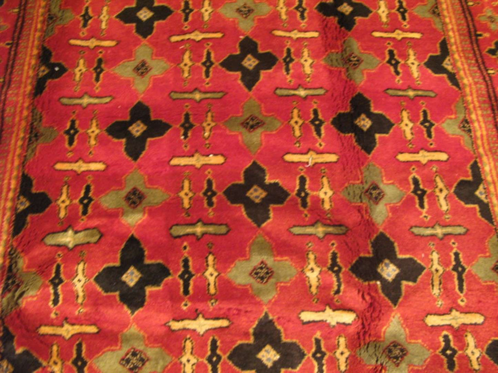 4' 4" x 8' 2" Persian Hamadan Rug image 4