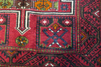 3' 8" x 6' 7" Vintage Baluch Rug image 4