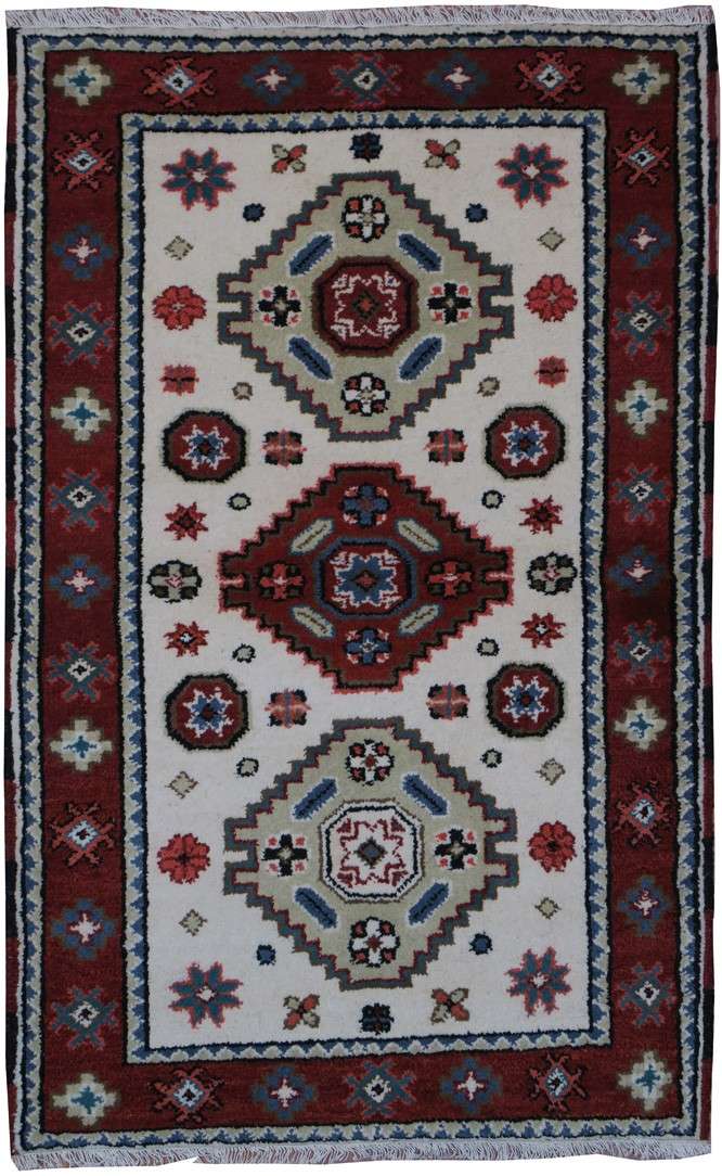 3' 0" x 5' 0" India Kazak Rug image 0