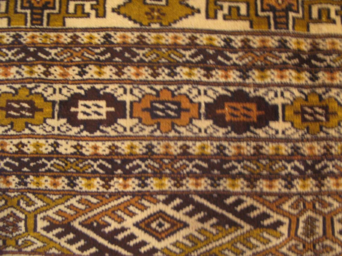 7' 2" x 9' 4" Persian Turkmen Rug image 5