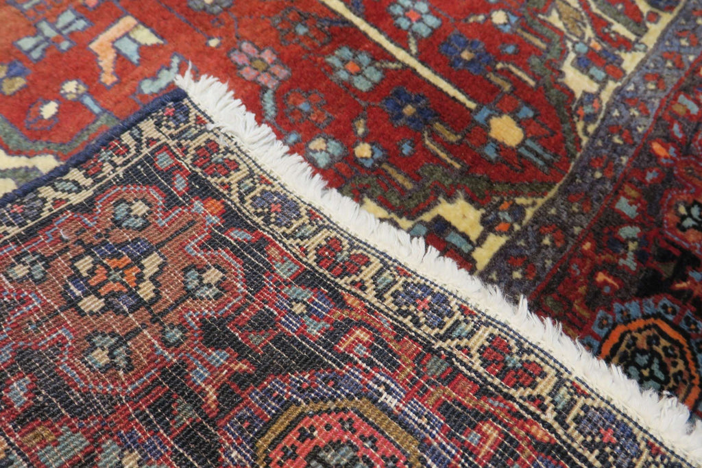 3' 7" x 6' 9" Vintage Zanjan Rug image 3