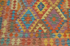 5' 3" x 6' 4" India Kilim Rug image 7