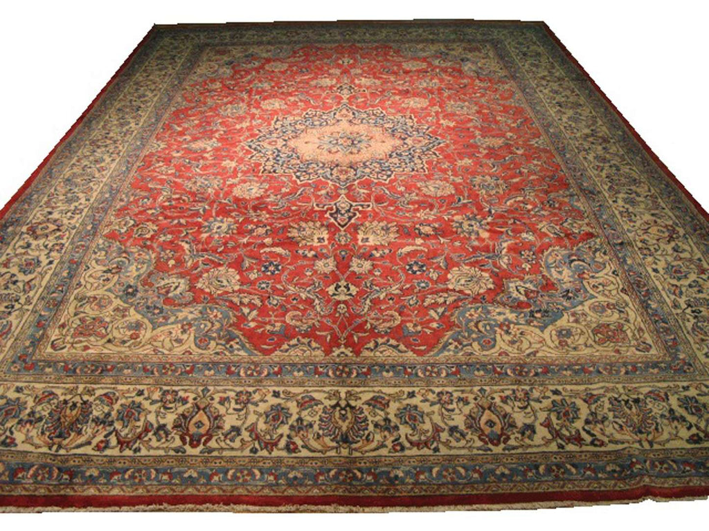 8' 9" x 12' 9" Persian Sarouk Rug image 0
