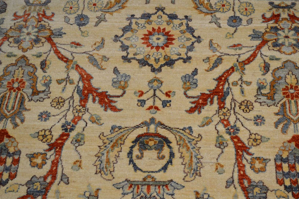 8' 1" x 9' 10" Pakistan Chobi Rug image 3