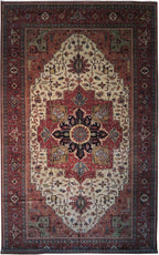 11' 8" x 19' 8" India Serapi Rug image 0