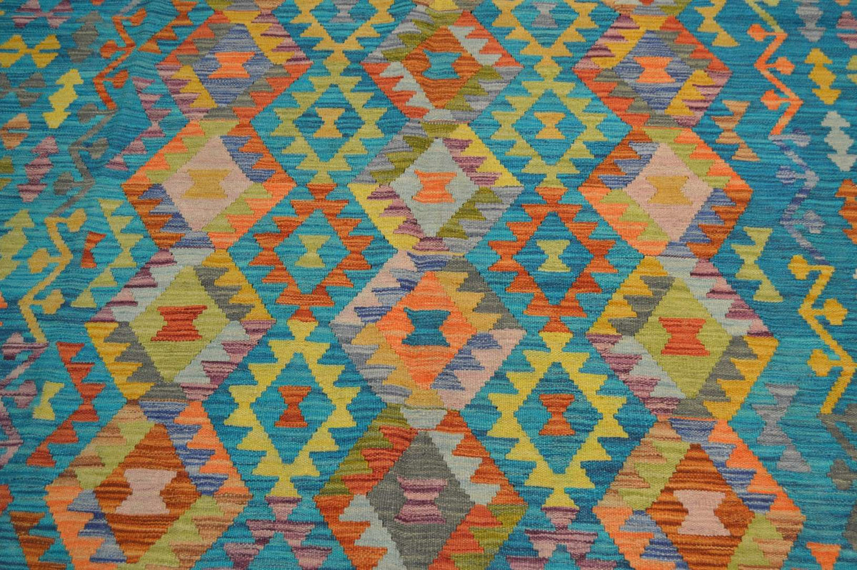 6' 6" x 10' 0" India Kilim Rug image 6