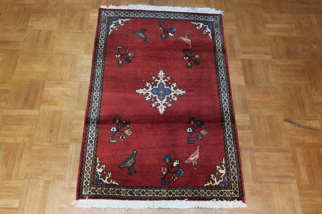 2' 0" x 3' 2" Persian Abadeh Rug image 5