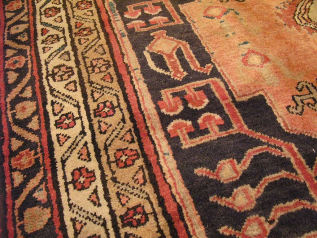 4' 3" x 9' 9" Vintage Meshkin Runner image 9