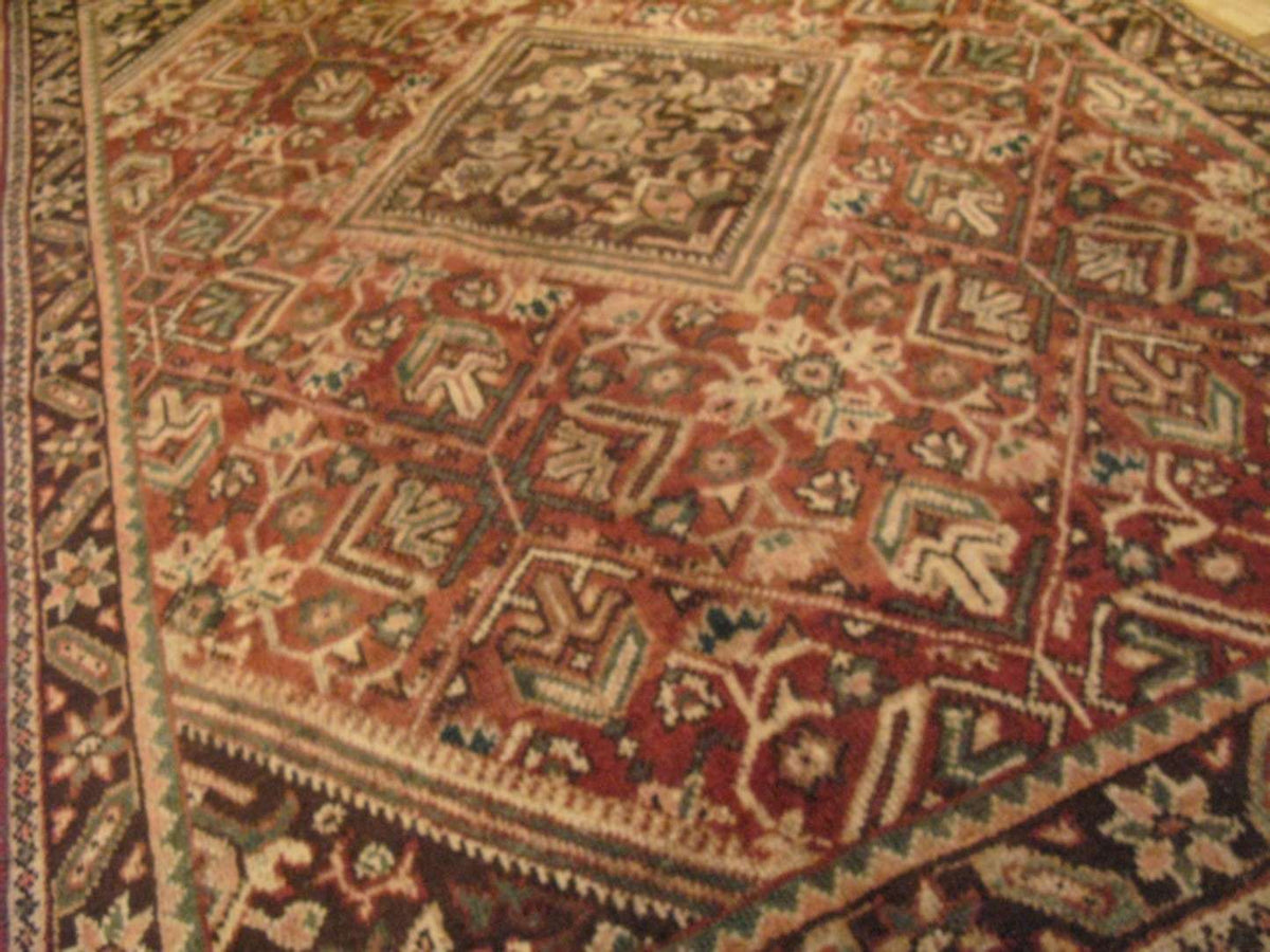 4' 3" x 6' 6" Vintage Mahal Rug image 5