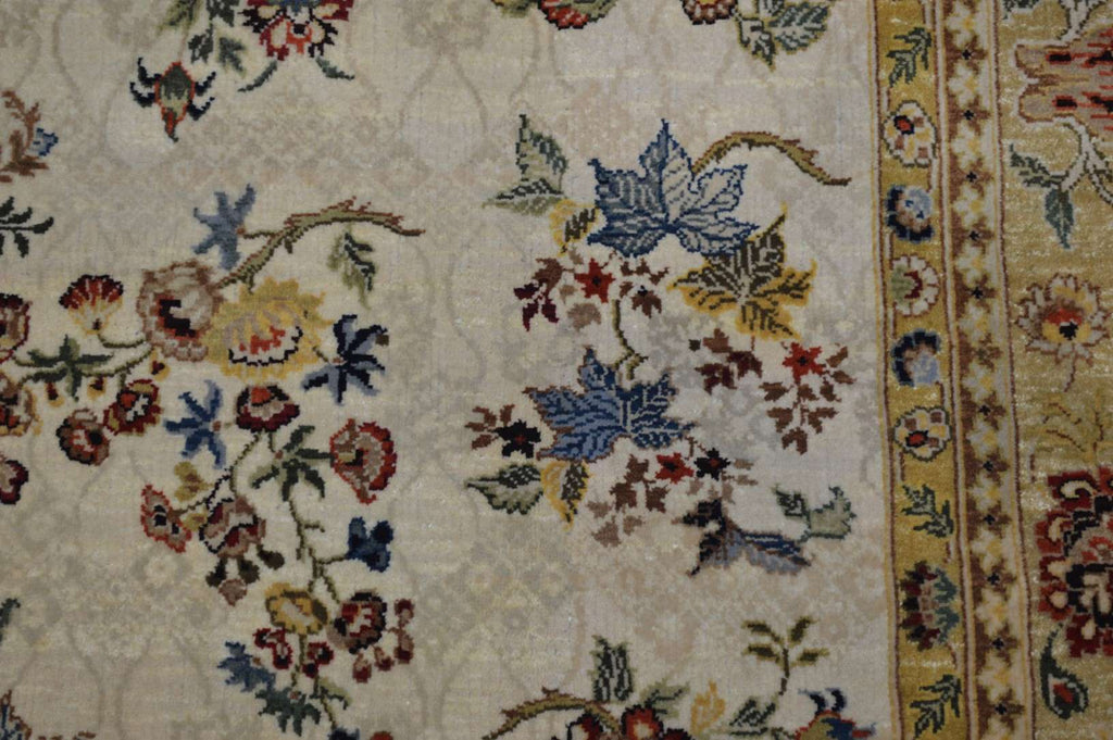 3' 9" x 4' 3" India Agra Rug image 2