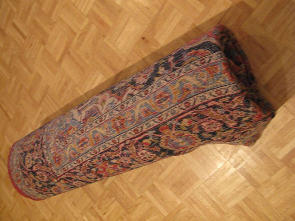 8' 1" x 12' 0" Persian Kashan Rug image 11