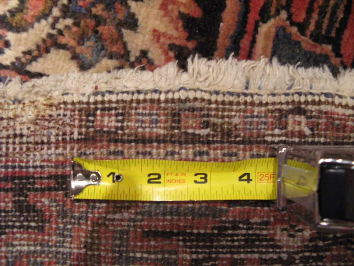 9' 1" x 11' 1" Persian Heriz Rug image 12