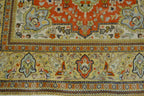 4' 8" x 6' 4" Persian Tabriz Rug image 3