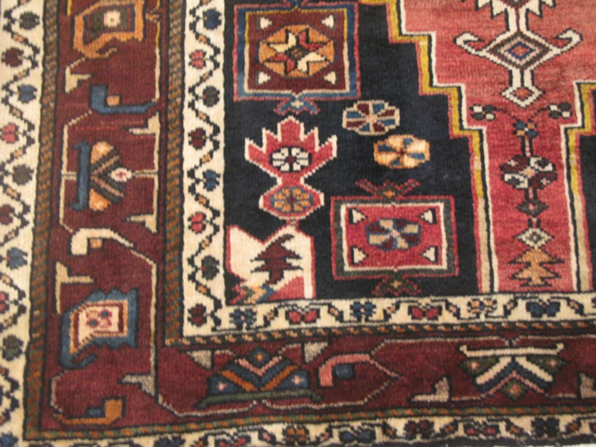 4' 5" x 6' 1" Persian Shahsavan Rug image 9