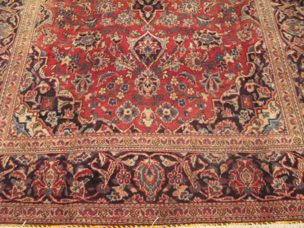 4' 1" x 6' 7" Persian Kashan Rug image 4