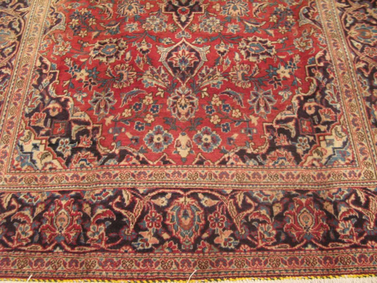 4' 1" x 6' 7" Persian Kashan Rug image 4
