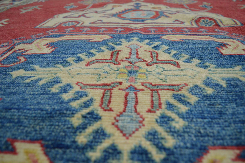 4' 9" x 6' 6" Caucasian Kazak Rug image 4