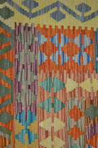 5' 3" x 6' 4" India Kilim Rug image 12