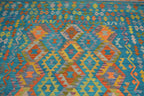 6' 6" x 10' 0" India Kilim Rug image 3
