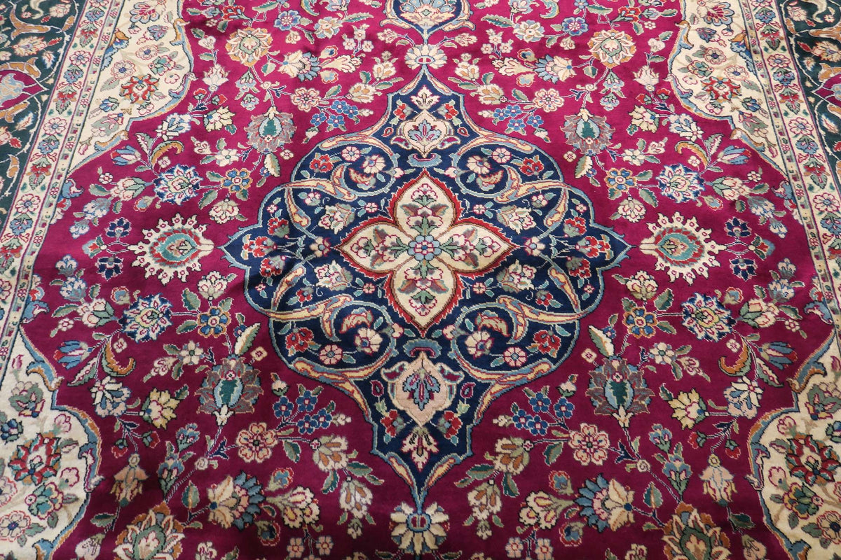 8' 2" x 10' 7" Persian Tabriz Rug image 7