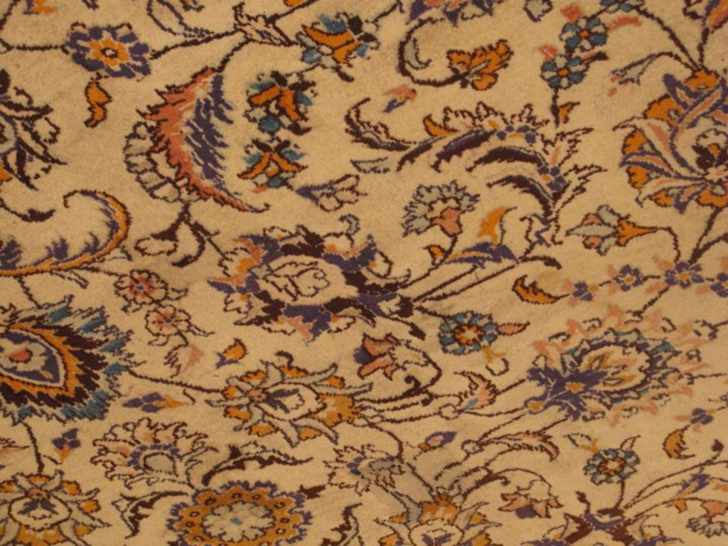 11' 4" x 13' 1" Persian Mashhad Rug image 9