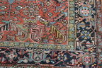 8' 4" x 11' 6" Persian Heriz Rug image 10