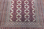 4' 1" x 5' 6" Persian Turkeman Rug image 2