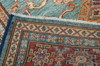 4' 0" x 6' 1" Pakistan Kazak Rug image 4