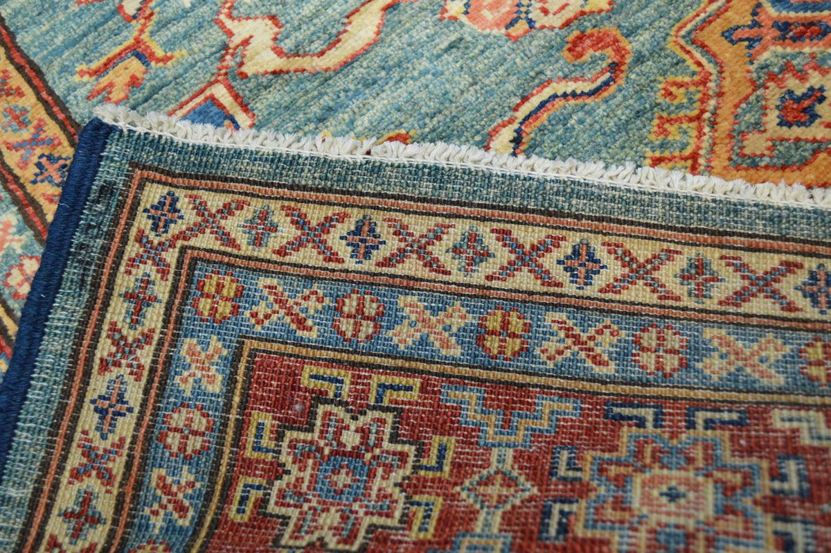 4' 0" x 6' 1" Pakistan Kazak Rug image 4