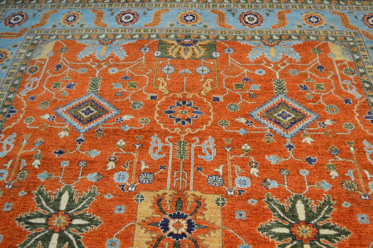 6' 8" x 10' 6" Pakistan Kazak Rug image 3