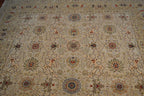 8' 1" x 9' 9" India Agra Rug image 6