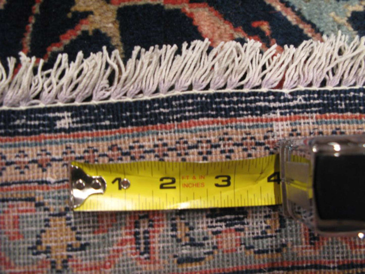 8' 0" x 11' 6" Persian Sarouk Rug image 12
