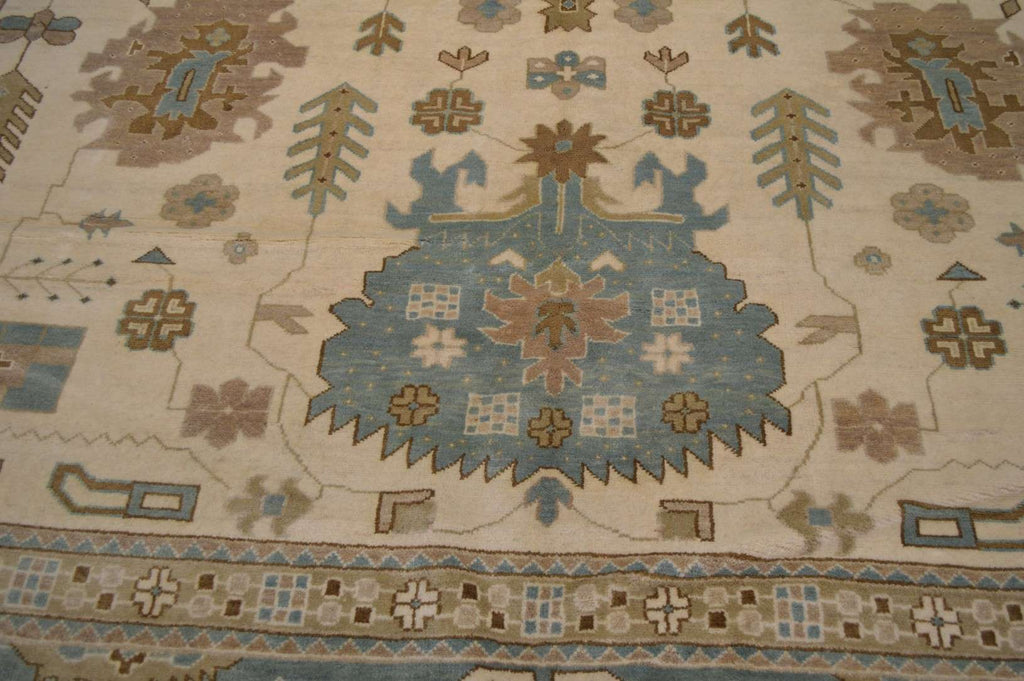 12' 3" x 17' 8" India Oushak Rug image 7