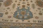 12' 3" x 17' 8" India Oushak Rug image 7