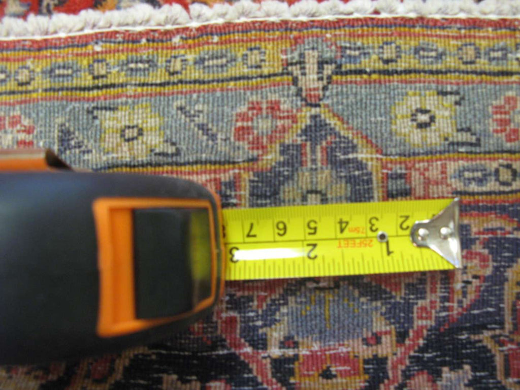 4' 7" x 6' 7" Persian Kashan Rug image 12