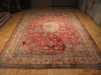 9' 0" x 13' 9" Persian Sarouk Rug image 1