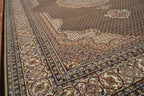 6' 8" x 9' 8" India Tabriz Rug image 4